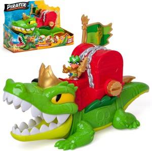 PIRATIX seria 3  - Crazy Jungle - King Croc  Przegubowy krokodyl