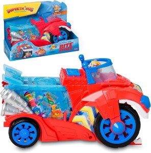 SuperThings - Kazoom Power - Bite Attack - Pojazd z klatką uszkodzone pudełko
