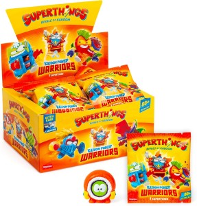 SuperThings - Kazoom Power - seria WARRIORS - Box 25 szt. saszetek