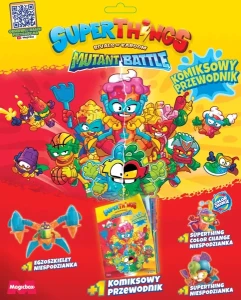 Superthings Mutant Battle - Starterpack - Komiks - Przewodnik