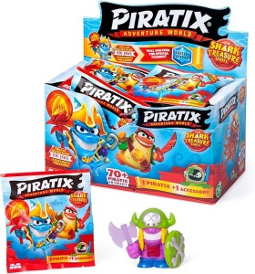 MagicBox - Piratix Seria 2 Shark Treasure - Saszetka z figurką 1 sztuka