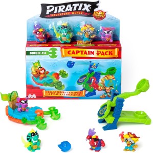 Piratix-Seria 2- Shark Treasure - Captain Pack - Pakiet Kapitana